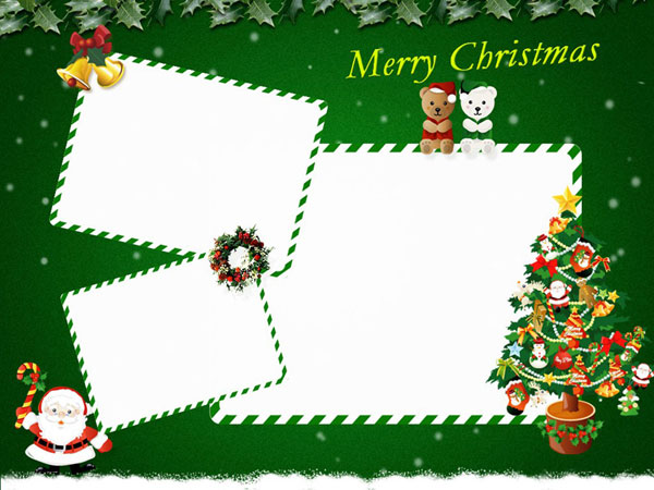 A Variety Of Free Christmas Card Templates For You To DIY Christmas 