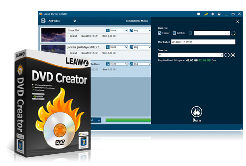 Leawo DVD Creator 5300 Crack Key 48Mb Free Download